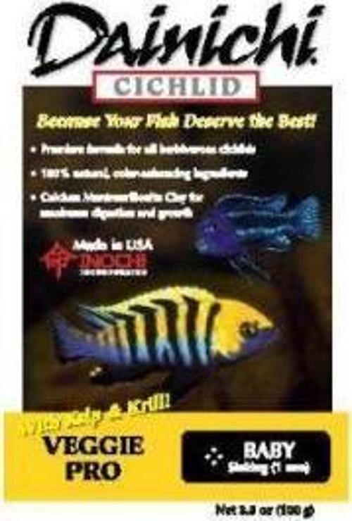 Cichlid Veggie Pro (3mm) 100gr Açık