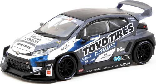 1:64 Diecast Toyota GR Yaris Pandem Tarmac Model Araba