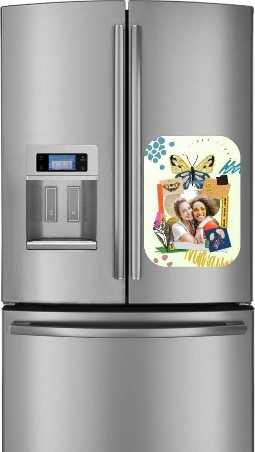 Arkadaşlara Özel Fotoğraflı Buzdolabı Magneti 20 x 15 cm 1 Adet