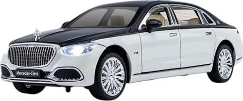 ZHD-B2409 - Vardem  Çek Bırak Işıklı ve Sesli Model MB Metal Araba 1:24