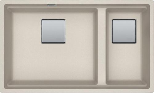Kubus 2 KNG 120 Sahara Granit Mutfak Eviyesi 76 x 46 cm