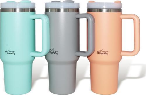 Vaha 1200 ml Termos Mug, 3 Kademeli Çevirmeli  Kapak, Su Yeşili SI2440217