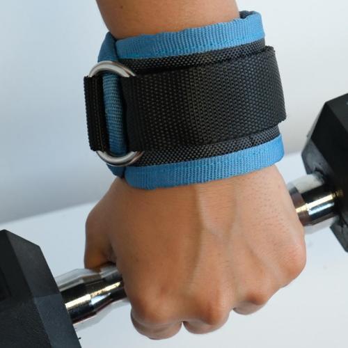Ayarlanabilir Ayak/Bilek Ağırlık Kayışı – Fitness & Egzersiz İçin D-Halkalı Çekiş Askısı (2’li Set)