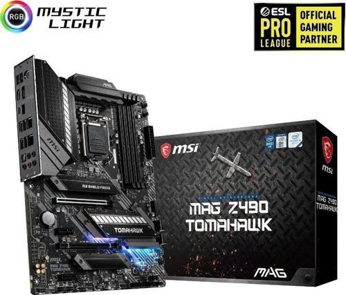Mag Z490 Tomahawk Intel LGA1200 DDR4 ATX Anakart