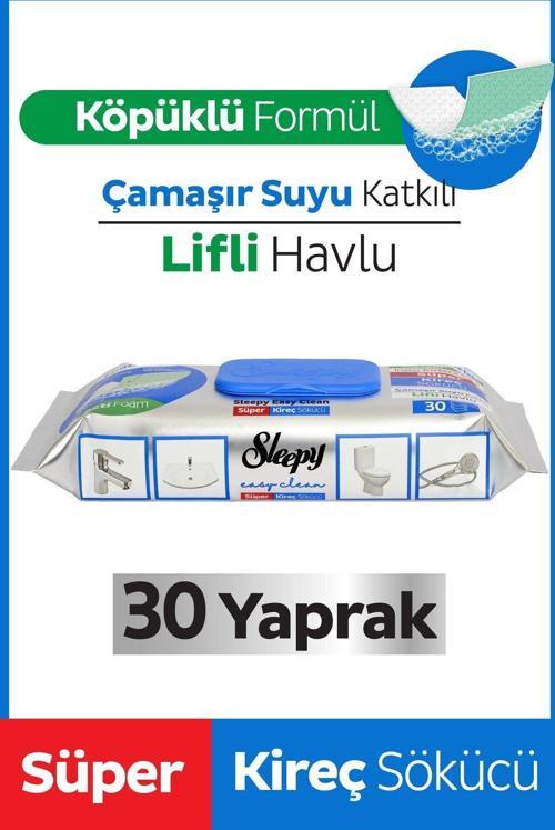 Easy Clean Süper Kireç Sökücü Havlu 30 Yaprak