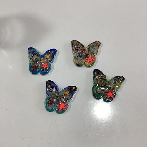 Deniz Temalı Kelebek Magnet