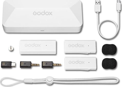 Movelink Mini UC Kit 2 Kablosuz Beyaz Yaka Mikrofonu Kit Type-C Android Uyumlu