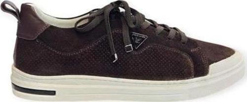 77855 Memory Foam Esnek Taban Hakiki Nubuk Deri Erkek Sneaker Kahve