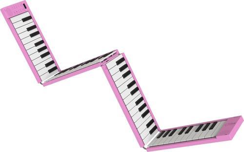 Carry-on Folding 88 Tuşlu Taşınabilir & Katlanabilir Dijital Piyano (Pembe)