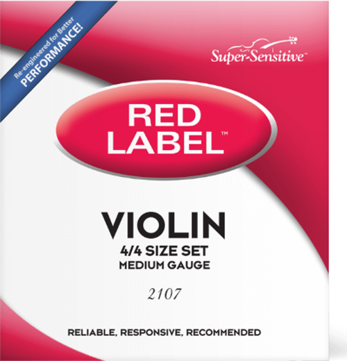 DADDARIO 2107 KEMAN TEL SETİ, RED LABEL, 4/4, MEDIUM