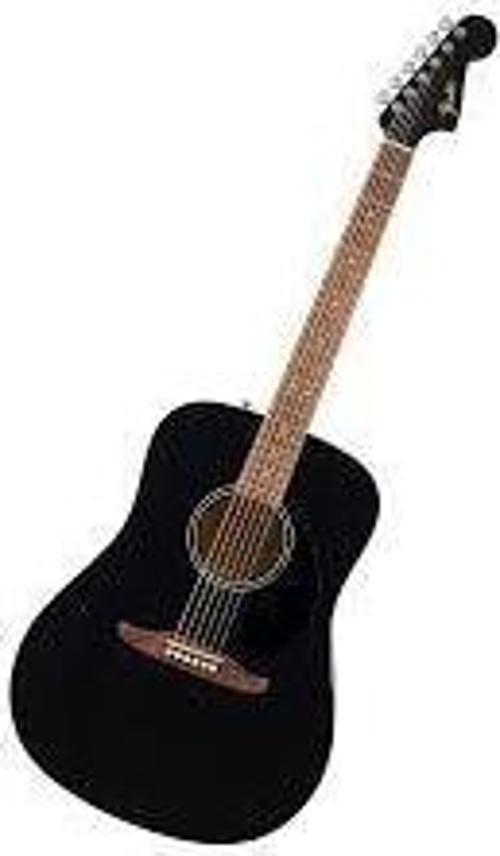 California Debut Redondo Dreadnought Ceviz Klavye Black Akustik Gitar
