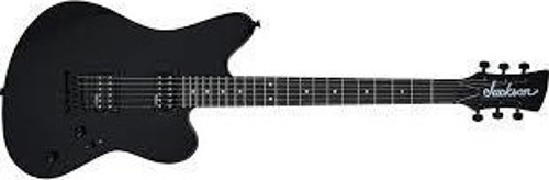 JS22 HT Surfcaster Amaranth Klavye Gloss Black Elektro Gitar