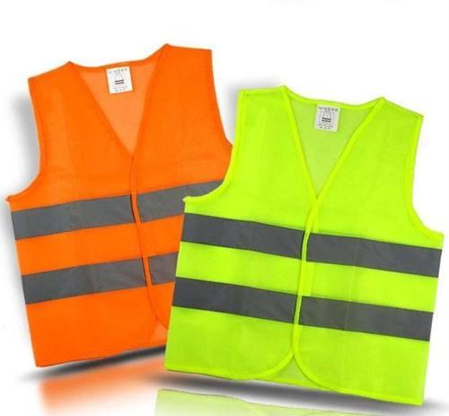 STANDART İKAZ YELEĞİ FOSFORLU TURUNCU VE SARI RENK Turuncu