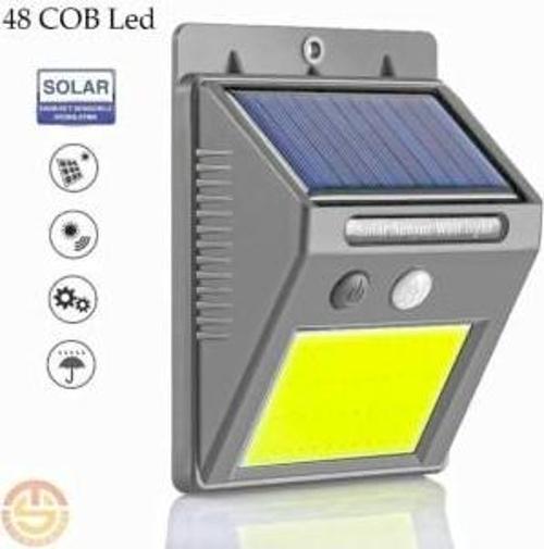 Hareket Sensörlü Solar 48 Led Bahçe Lambası