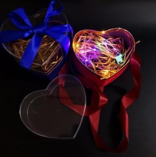 Led li Kalp Kutu
