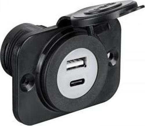 Çiftli USB soket