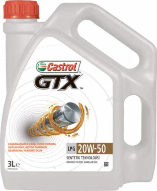 Gtx 20W-50 Motor Yağı 3 L