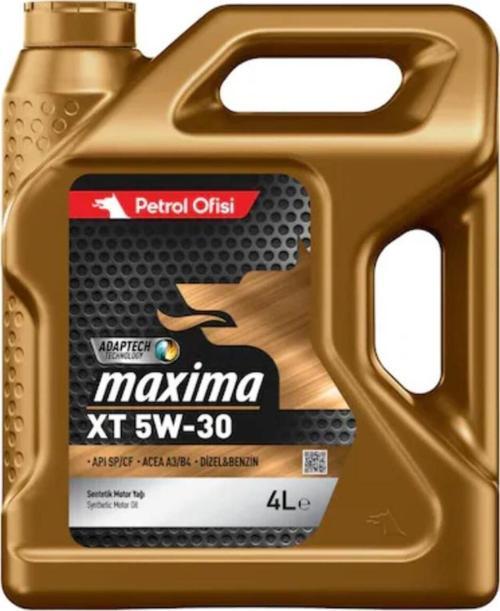 Maxima Xt 5W-30 Sentetik Motor Yağı 4 L