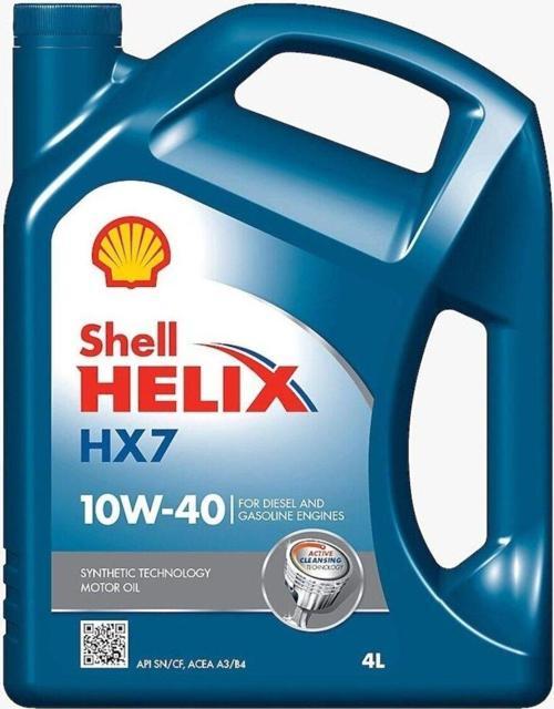 Helix Hx7 10W-40 Sentetik Motor Yağı 4 L