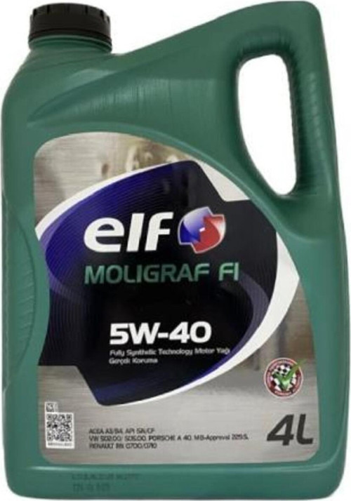 Moligraf 5W-40 Sentetik Motor Yağı 4 L
