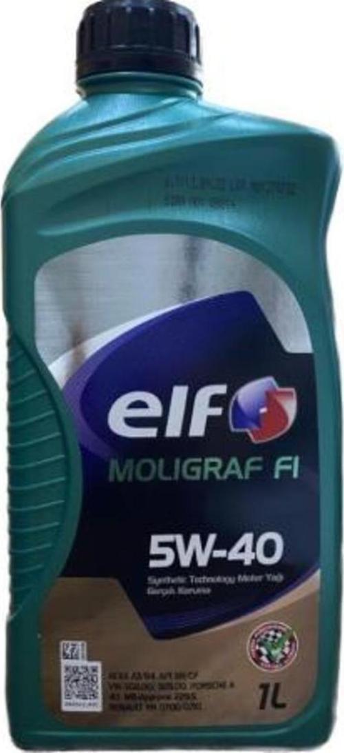 Moligraf F1 5W-40 Sentetik Motor Yağ 1 L