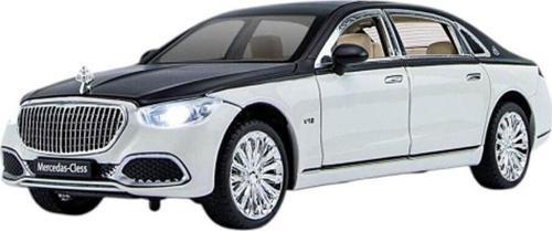 ZHD-B2409 - Vardem  Çek Bırak Işıklı ve Sesli Model MB Metal Araba 1:24