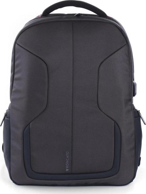Unisex Laptop Çantası 41722122-22 Roncato Surface Backpack Wıth 15.6" Laptop Holder Anthracite