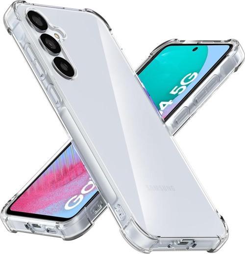 Samsung Galaxy M54 Uyumlu Darbe Önleyici Sararmaya Dayanıklı Airbag Korumalı Ultra Slim TPU Şeffaf Silikon Kılıf
