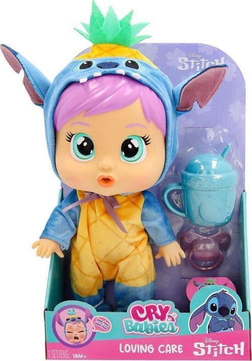 CYB70000 Cry Babies Love and Care Stitch Kostümlü Bebek