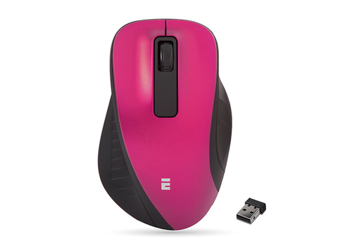 Sm-360 Usb Mor 3D Optik Süper Sessiz Alkalin Pil Kablosuz Mouse