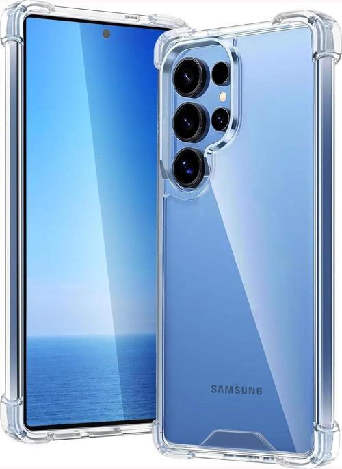 Samsung Galaxy S25 Ultra Uyumlu Darbe Önleyici Sararmaya Dayanıklı Airbag Korumalı Ultra Slim TPU Şeffaf Silikon Kılıf