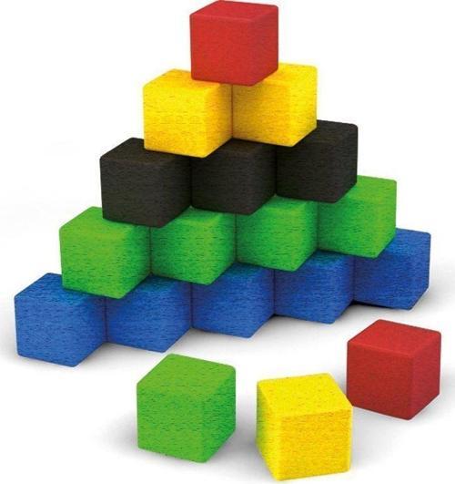 5459 Ahşap Birim Küpler