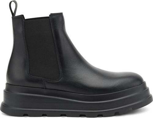 Kadın Bot 86L3 Frau PONCHO Ankle Boot Nero