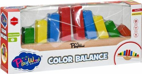ONY-387 Ahşap Renkli Balans Oyunu -Onyıl