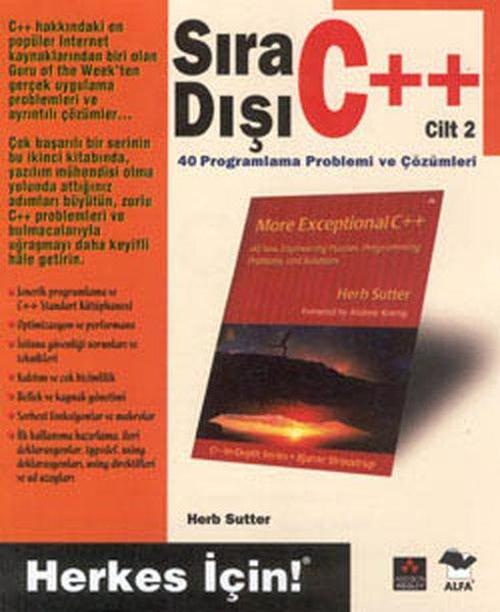 Sıra Dışı C ++Cilt 2
