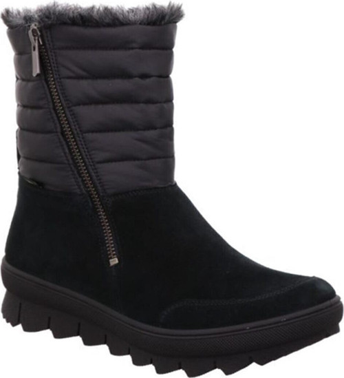 Kadın Bot 2-009900-0000 LegeroNovara Gorotex Süet Siyah