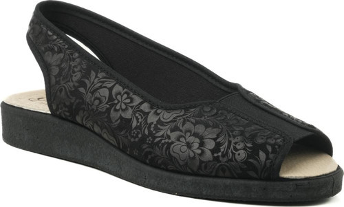 Kadın Sandalet 983 Green Life STRETCH WOMEN'S FOOTWEAR Black