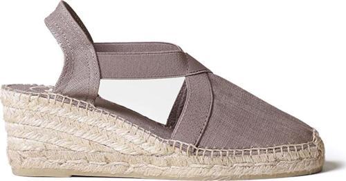 Kadın Sandalet Ter Toni Pons Elactic Linen Taupe