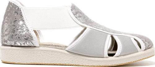 Kadın Sandalet 169 Green Life STRETCH WOMEN'S FOOTWEAR Silver