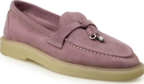 Kadın Oxford ( Klasik) RC-3001 DERİDEN LİLA SÜET 102