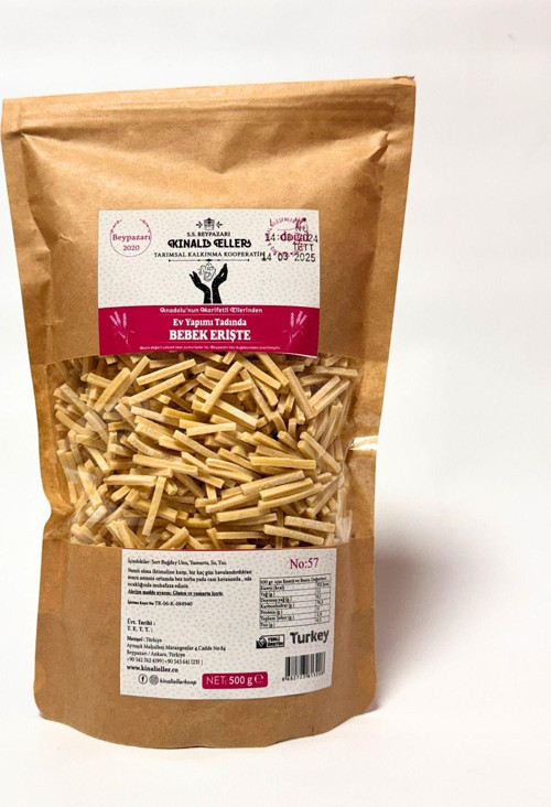 Beypazarı Bebek Erişte Makarnası 500Gr.