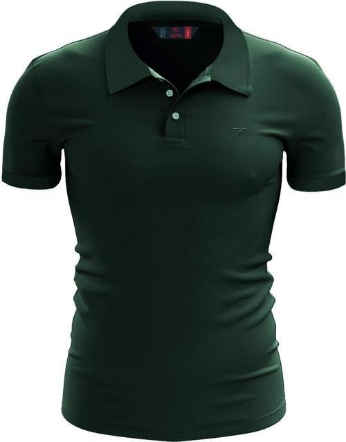 %100 Pamuk Polo T-Shirt IMPERO YEŞİL