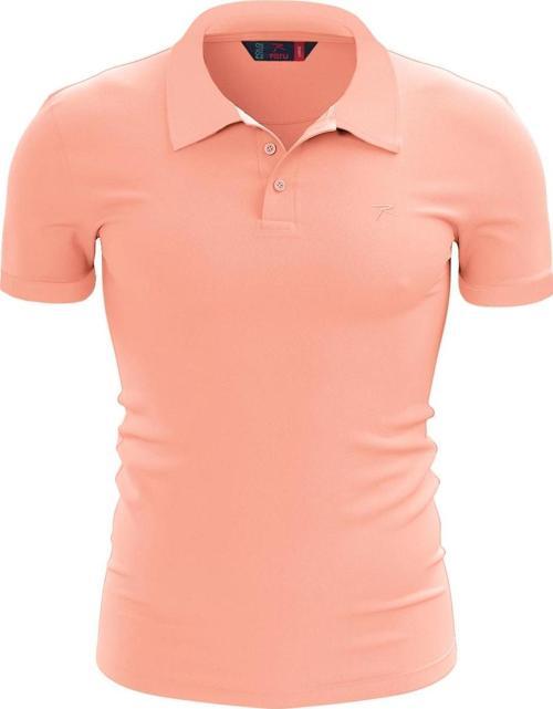 %100 Pamuk Polo T-Shirt IMPERO PEMBE