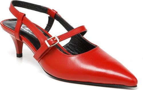 Kadın Sandalet RC-4011 DERİDEN KIRMIZI