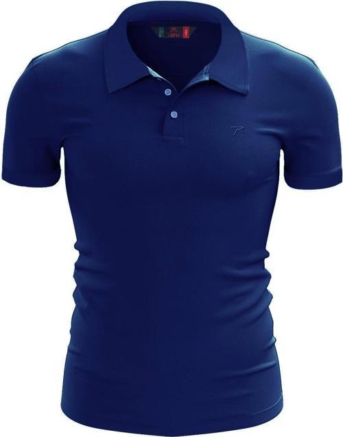 %100 Pamuk Polo T-Shirt IMPERO MAVİ