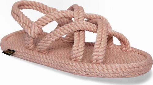 BOD.0060.K.T BODRUM KAUÇUK TABANLI KADIN SANDALET PEMBE