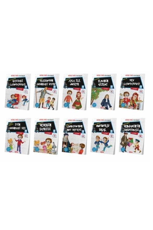 Meraklı Avni Ile Bilim Insanları 10 Lu Kitap Seti 8+ Yaş