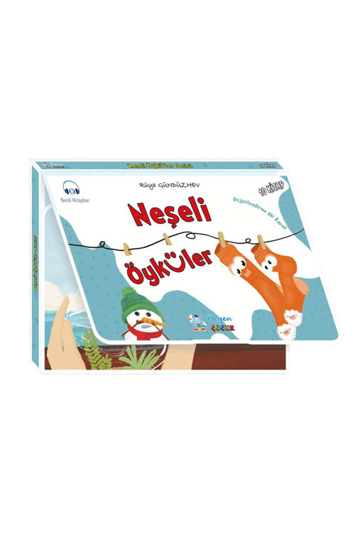 Neşeli Öyküler Serisi - 10 Kitap Değerlendirme Eki Kutulu