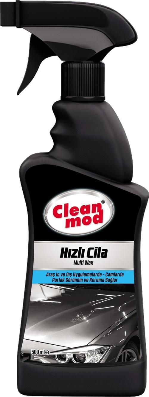 Cleanmod Hızlı Cila Bakım Koruma Araç  İçi ve Dışı 500 ml