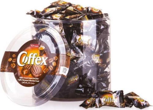coffex kahveli şeker 1000gr silindir (1 kutu)